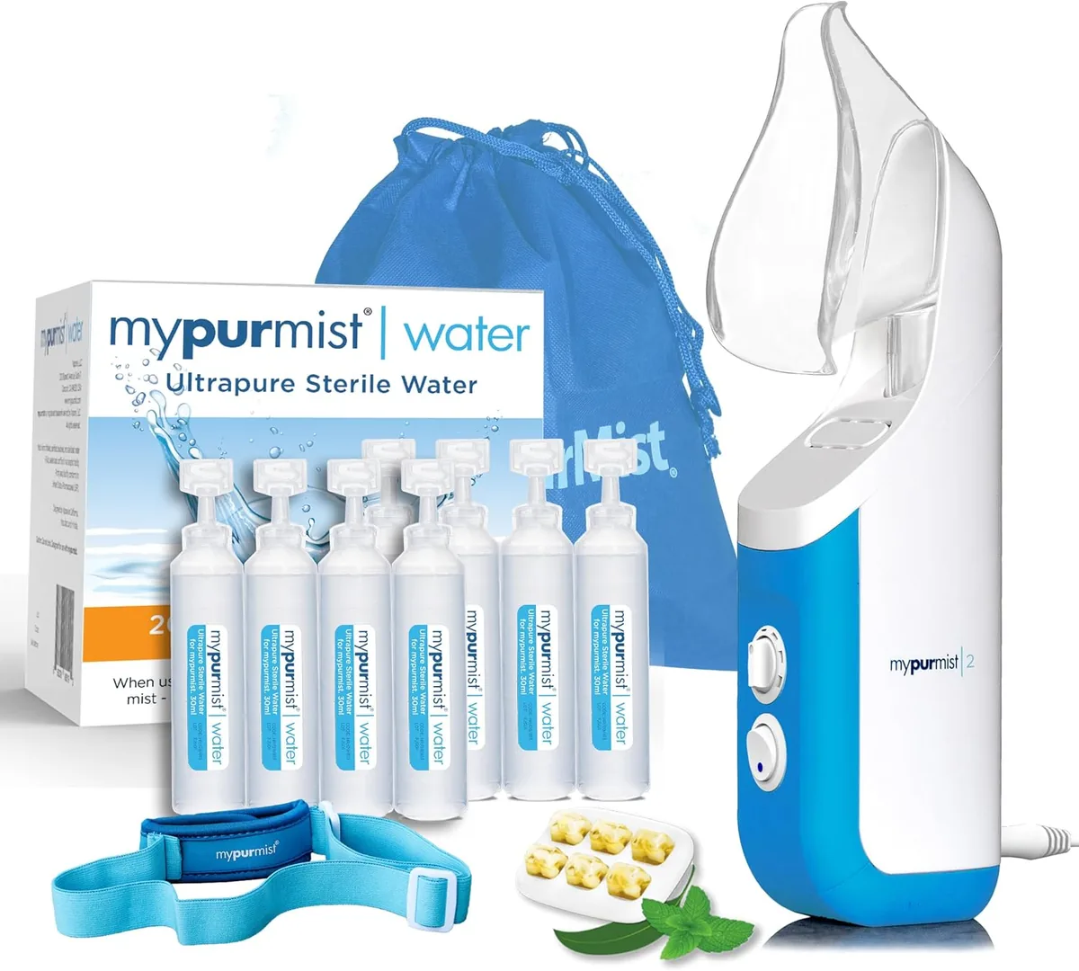 Mypurmist Premium Value Pack steam inhaler